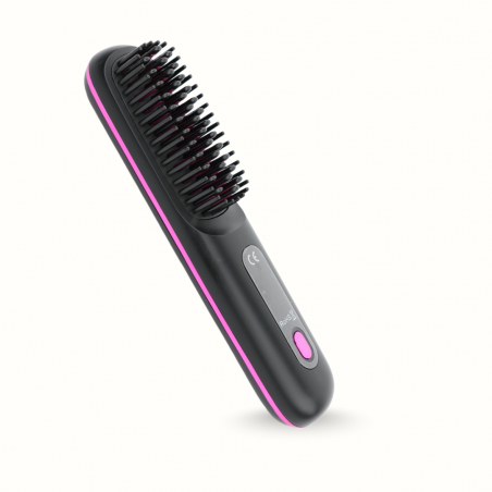 Peigne Lissant Chauffant Compact – Lissage Express & Nomade