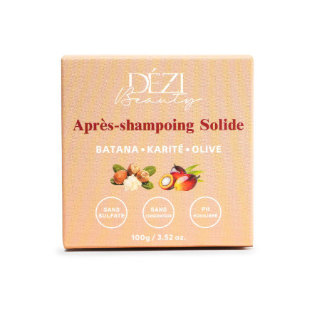 Après-shampoing Solide Batana, Karité, Olive